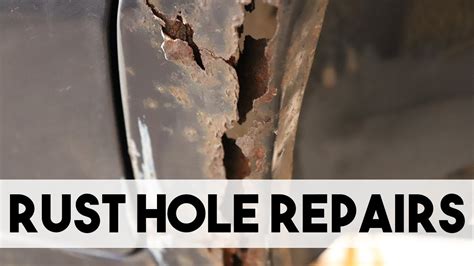 how to repair sheet metal|repairing rusted out sheet metal.